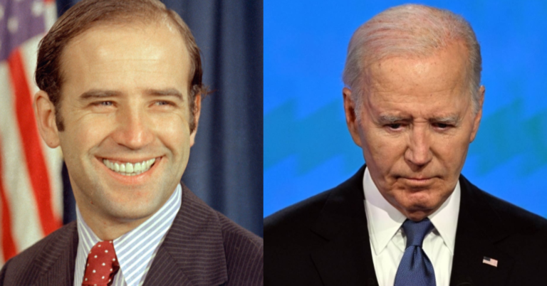 Joe Biden's young and old